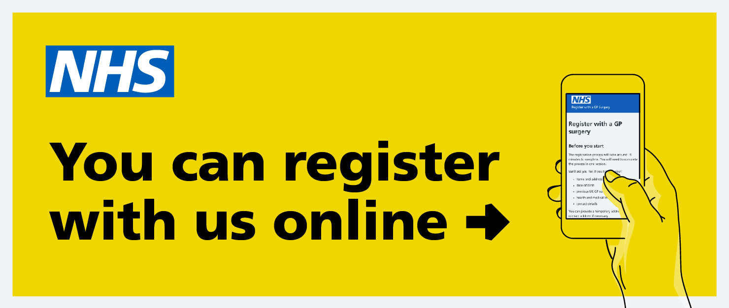 New register online service - Moseley Avenue Surgery GP in Coventry